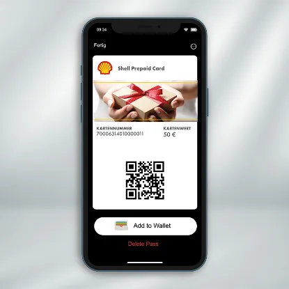 Shell Prepaid Card Digital