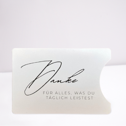 Thank You Note Verpackung
